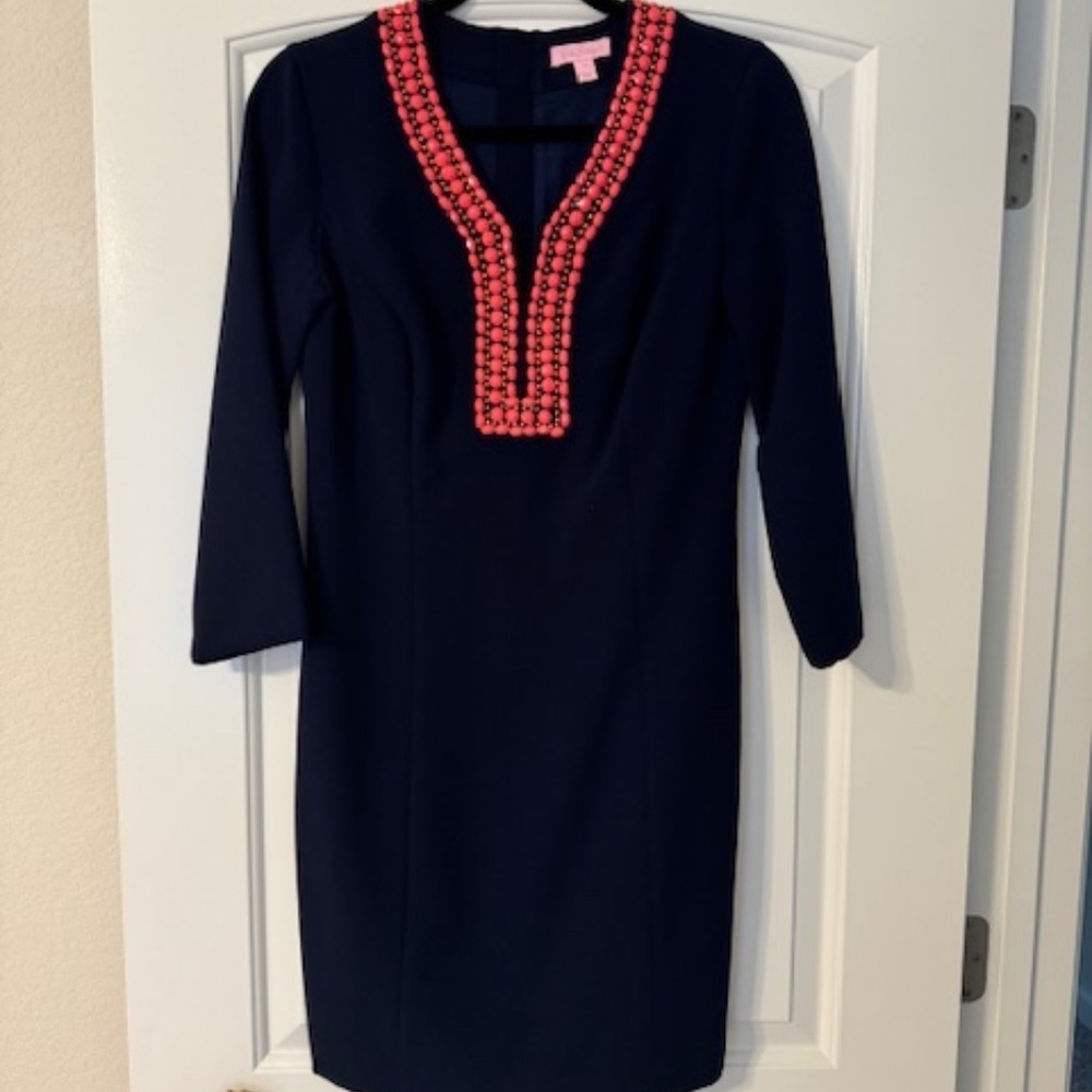 Lilly Pulitzer NWOT 3/4 Length Sleeve Resort Dress